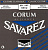 500AJ Alliance Corum Комплект струн для классической гитары, сильное натяжение, посеребр, Savarez